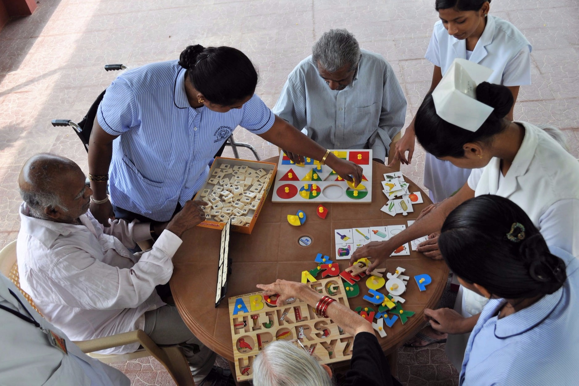 Cognitive games and activities at ETCM - Nightingales Dementia Care Centre