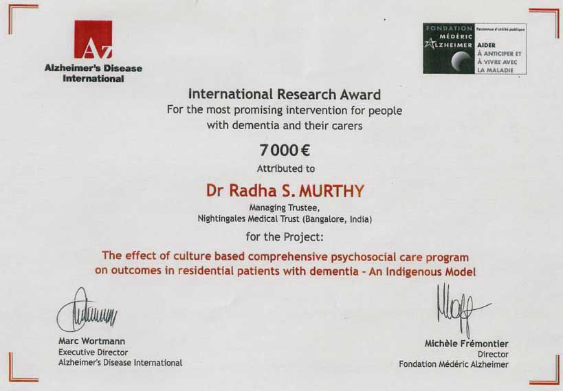International Research Award
