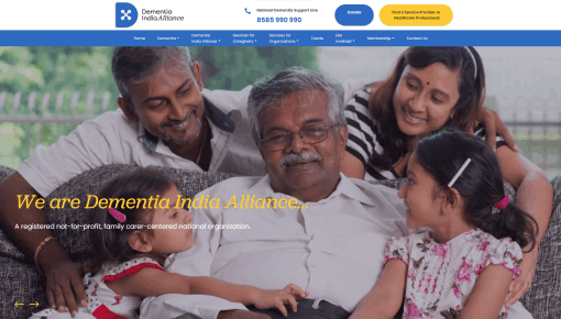 Website of the Dementia India Alliance