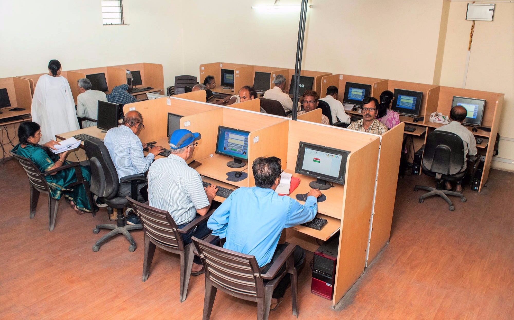 Computer Lab with our members