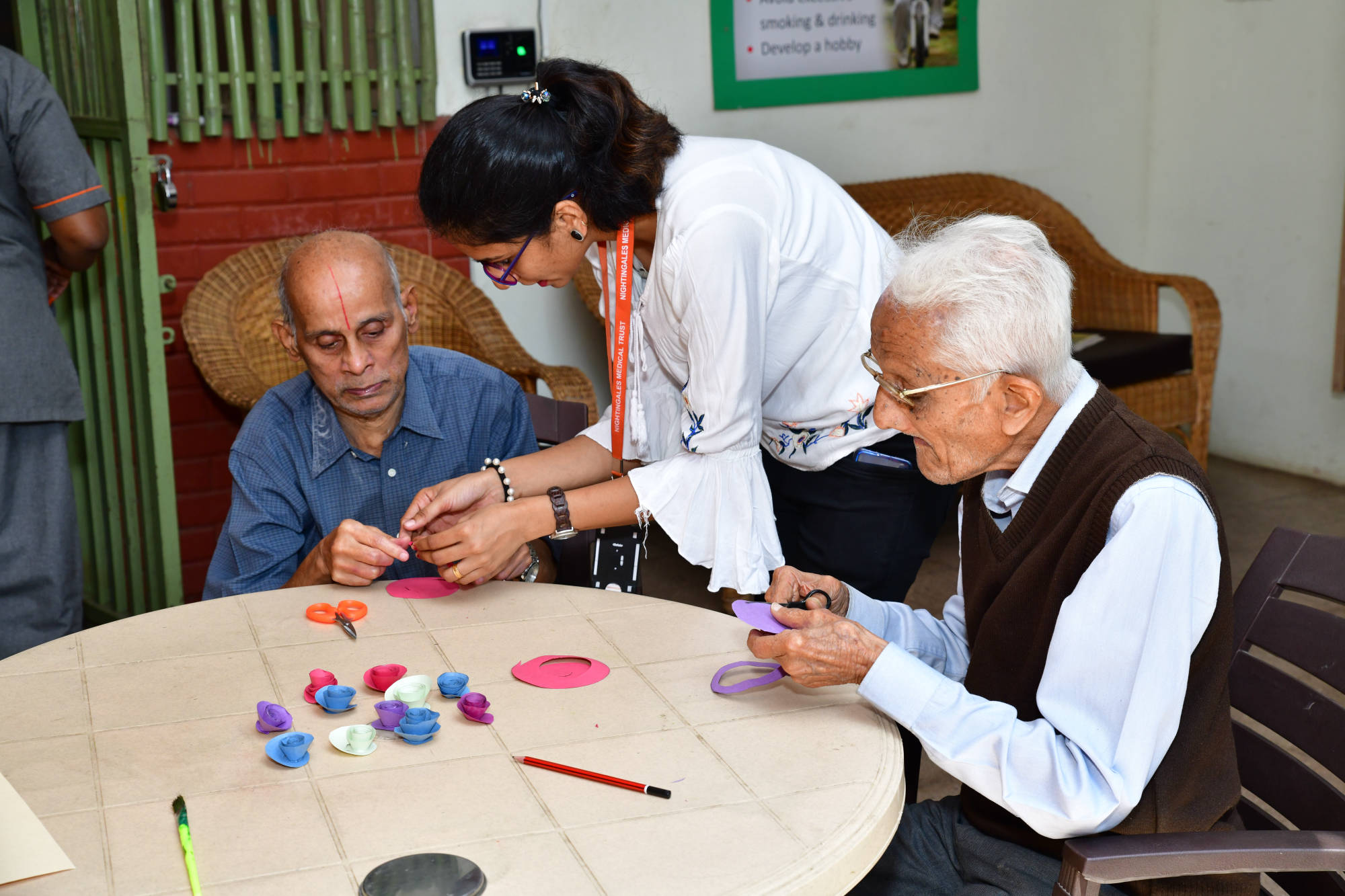 Trained Caregivers at Nightingales CEntre for Ageing and Alzheimer's